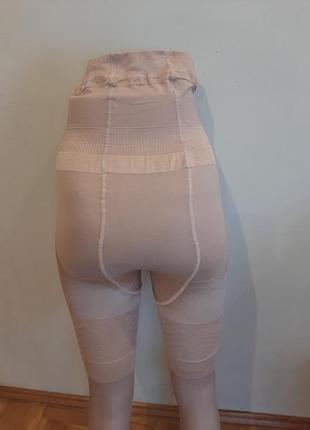 Високі стягуючі панталони коригувальні панталони шорти з утяжкой2 фото