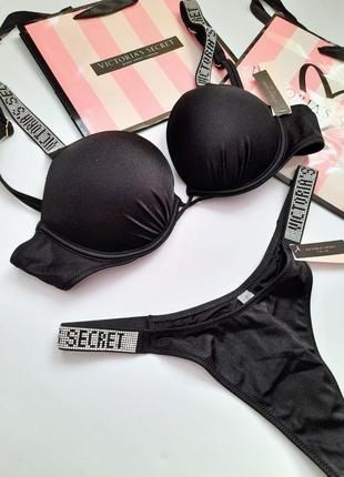 Victoria's secret original s xs m l 34c 75c 32b 70b 34a 75a 34b 75b купальник со стразами стринги bombshell2 фото