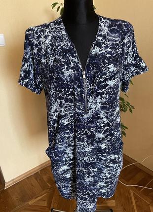 Красивая летняя туника whistles, s-м