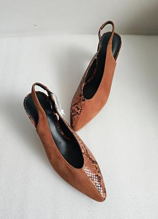 Комбинированные сандалии босоножки mango лимитированная коллекция испания оригинал