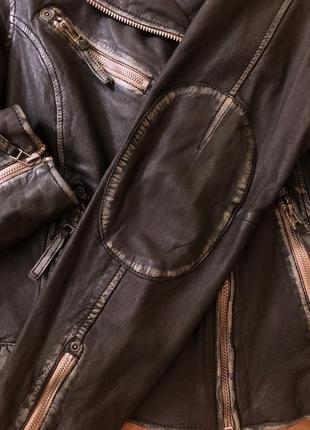 Куртка кожаная косуха soccx4 фото