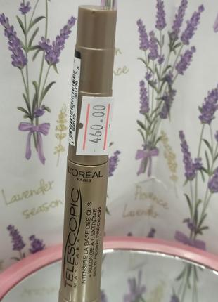 Туш loreal paris telescopic mascara, золотий корпус