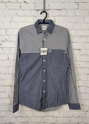Рубашка мужская zara man regular fit