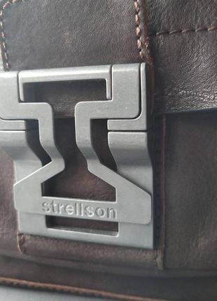 Stellson большая кожаная сумка3 фото