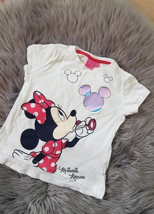 Футболка з minnie mouse, футболка для дівчинки, футболка с мини маус, футболка с minnie mouse