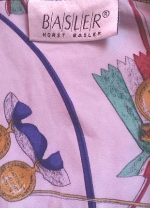 Basler вінтажна блуза-сорочка в принт.5 фото