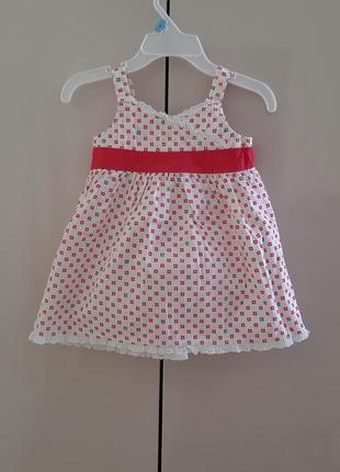 Ніжне плаття baby club 68 розміру.