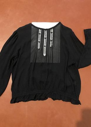 Zara полупрозрачная блуза