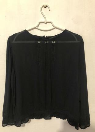 Zara полупрозрачная блуза4 фото