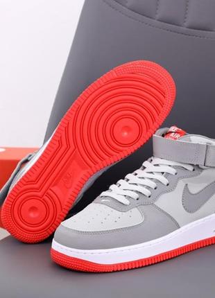 Чоловічі кросівки найк форс весна-осінь nike air force high, кросівки найк айр форс чоловічі