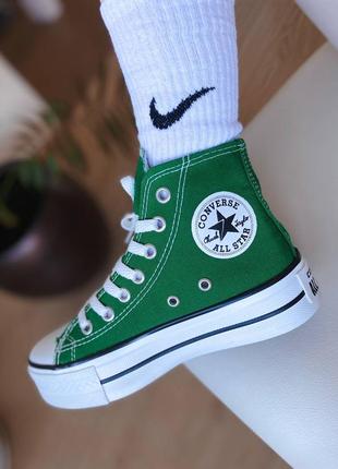 Кеды converse на высокой подошве4 фото