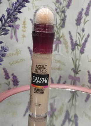 Консилер maybelline new york instant eraser multi-use concealer 05 освітлювальний 6.8 мл