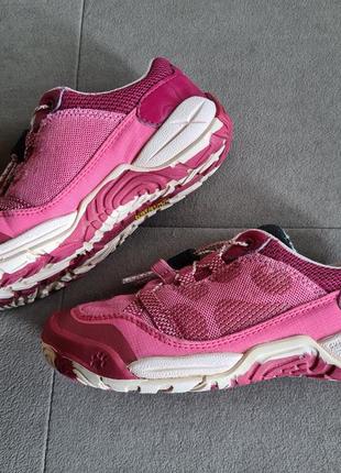 Дитячі рожеві кросівки для дівчинки jack wolfskin кросівки jungle gym low7 фото