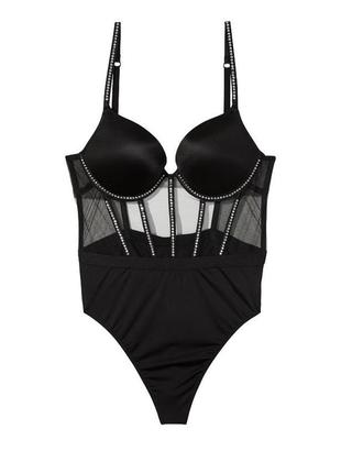 Боди very sexy subtle shine push-up teddy victoria’s secret оригинал4 фото