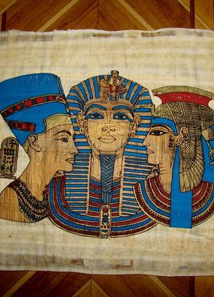 Картина на папирусе 42х321 фото