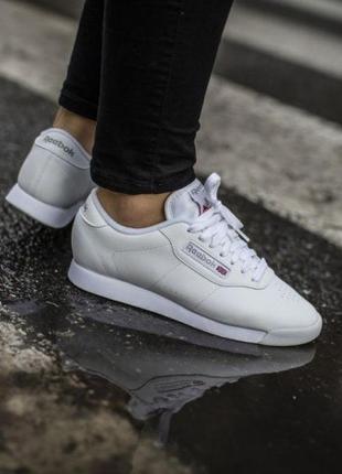 Кроссовки женские reebok princess white