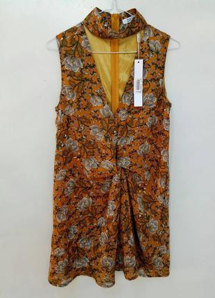 Платье с чокером diffuse р 8 s(36)