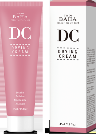 Крем для жирной кожи лица cos de baha drying cream dc