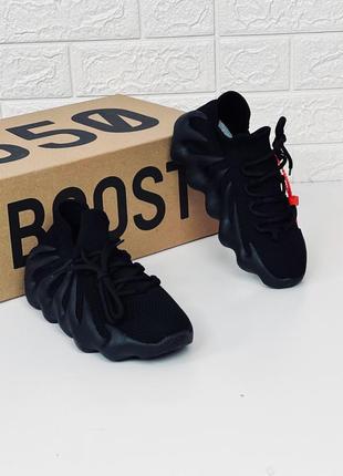 Кроссовки женские adidas yeezy boost 450 black кросовки унисекс адидас изи 450