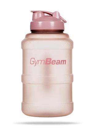 Пляшка для води gymbeam hydrator tt 2.5 л матовий рожевий1 фото
