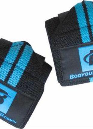 Бинты кистевые bodybuilding accessories wrist wraps черно-синие