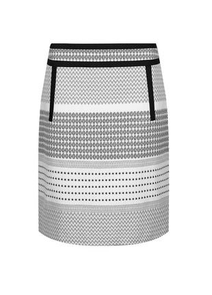 Жаккардовая юбка из чистого хлопка marks&spencer.1 фото