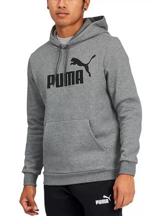 Мужские худи puma essential свитшот, тостовка с капюшоном пума