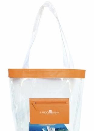 Вінілова пляжна сумка від відомого бренду la roche1 фото
