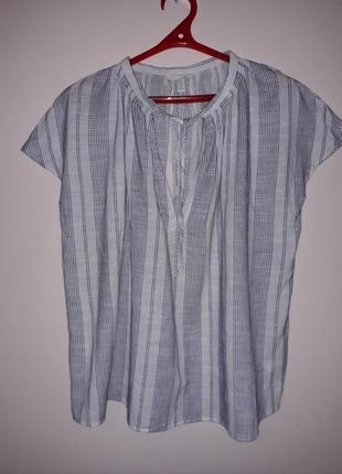 H&m-натуральна блузка великого розміру,xxl-4xl.3 фото