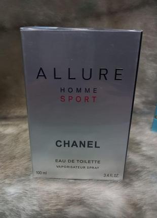 Chanel allure homme sport, 100 мл. туалетна вода1 фото