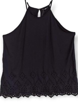 Лёгкая красивая блузка на тонких бретельках george