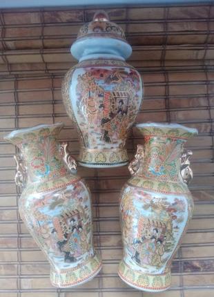 Небольшие вазы в китайском стиле,цена за 1 шт2 фото