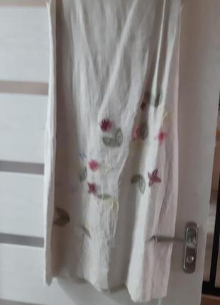 Плаття із льону1 фото