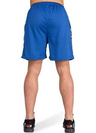 Мужские спортивные шорты gorilla wear reydon mesh shorts синие xxl2 фото