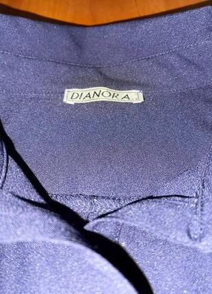Сорочка для вагітності і годування темно-синя, тм dianora3 фото