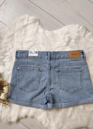 Базові джинсові шорти від mango, 40р, оригінал, іспанія8 фото
