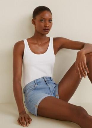 Базові джинсові шорти від mango, 40р, оригінал, іспанія