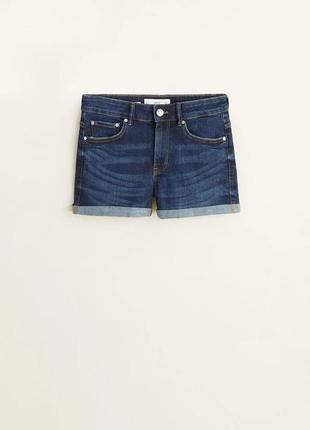Базовые джинсовые шорты от mango, 36, 38р, оригинал, испания6 фото