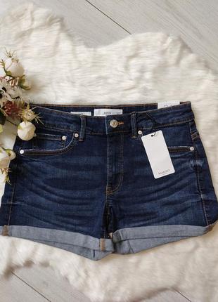 Базовые джинсовые шорты от mango, 36, 38р, оригинал, испания8 фото