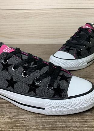 Кеди кросівки converse all star жіночі сірі легкі літні 36 orig