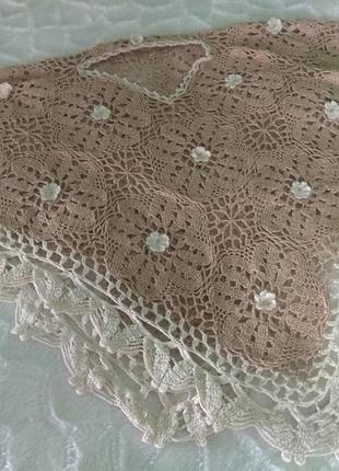 Пончо накидка