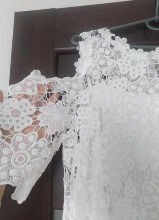 Летнее ажурное платье 2