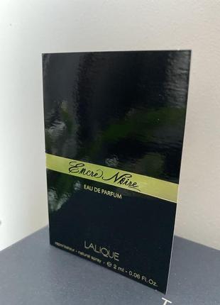 Парфюмированная вода lalique encre