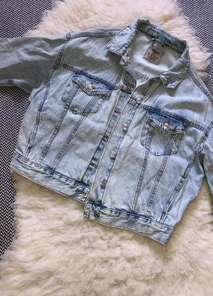 Олдскульная джинсовая куртка варёнка джинсовка джинс4 фото