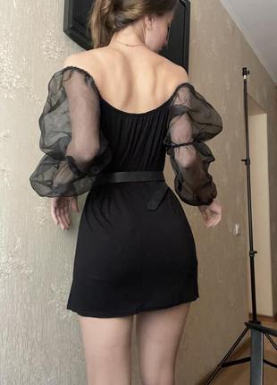 Чёрное платье2 фото