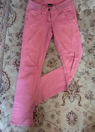 Брендовые розовые джинсы2 фото