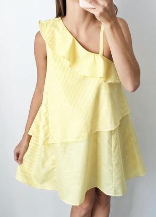 Boohoo нова сукня сарафан жовта
