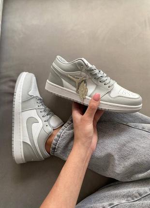Жіночі шкіряні кросівки nike air jordan retro #найк