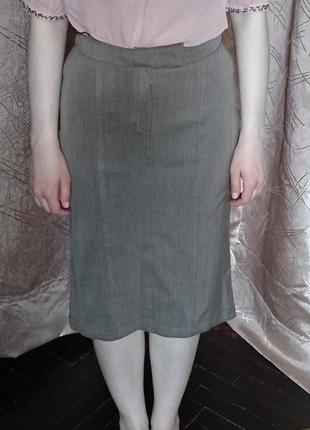 Асимметричная коричневая юбка sensus2 фото