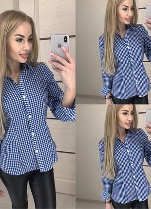 Сорочка в клітку